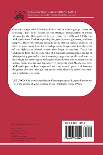 From Mukogodo To Maasai: Ethnicity And Cultural Change In Kenya (Case Studies In Anthropology),Used