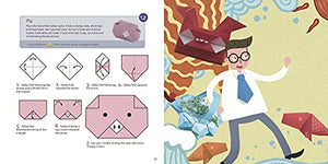 Chinese Origami for Children: Fold Zodiac Animals, Festival Decorations and Other Creations,Used