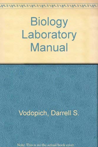 Biology Laboratory Manual: To Accompany Biology, 4/E,Used