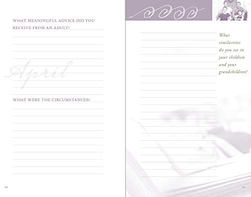 A Grandparent's Legacy: Your Life Story in Your Own Words,New