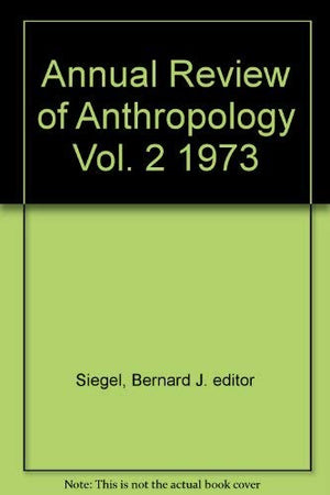 Annual Review of Anthropology: 2,Used