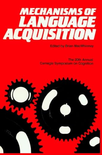 MECHANISMS OF LANGUAGE ACQUISITIONS (Carnegie Mellon Symposium),Used