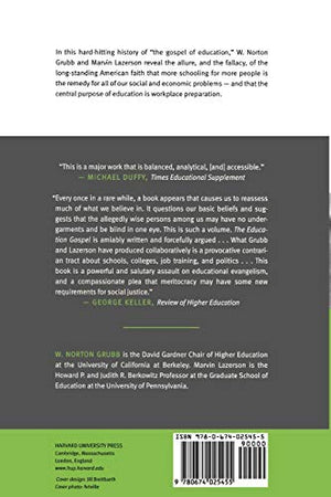 The Education Gospel: The Economic Power of Schooling,New