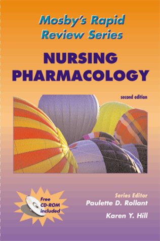Mosby's Rapid Review Series: Nursing Pharmacology (Book with CDROM for Windows & Macintosh),Used