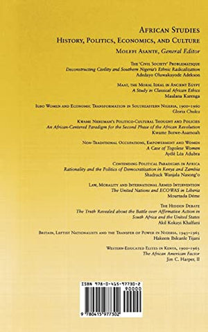 WesternEducated Elites in Kenya, 19001963: The African American Factor (African Studies),Used