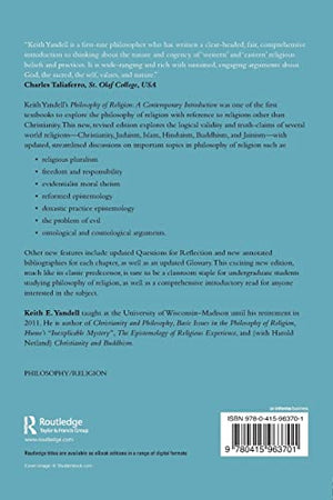 Philosophy Of Religion (Routledge Contemporary Introductions To Philosophy),New
