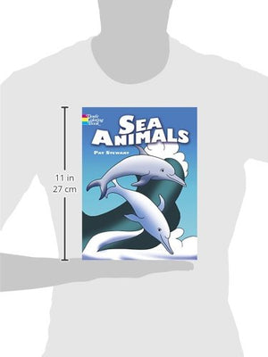 Sea Animals Coloring Book (Dover Sea Life Coloring Books),Used
