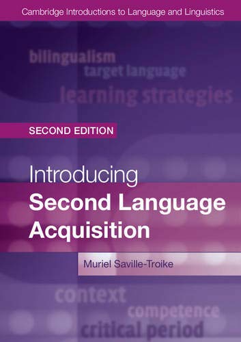 Introducing Second Language Acquisition (Cambridge Introductions to Language and Linguistics),New