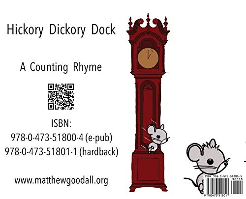 Hickory Dickory Dock  A Counting Rhyme,Used