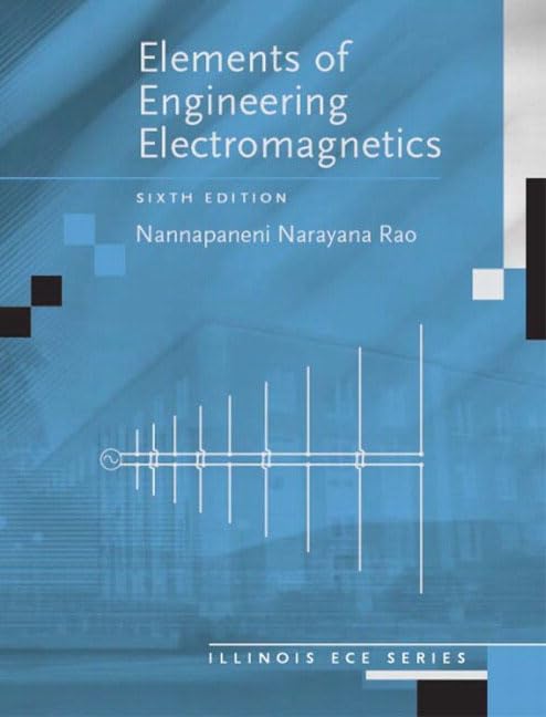 Elements of Engineering Electromagnetics,Used