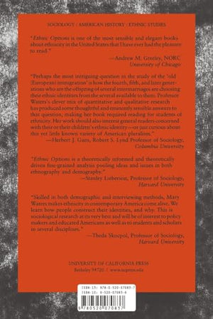 Ethnic Options: Choosing Identities in America,Used