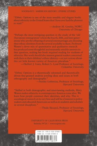 Ethnic Options: Choosing Identities in America,Used