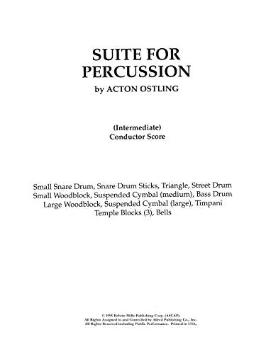 Suite for Percussion: For 4 Players (Percussion Ensemble Series),Used