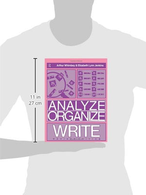 Analyze, Organize, Write,New