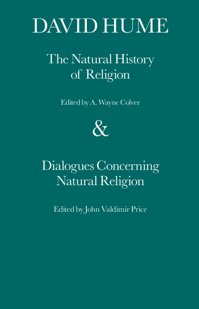 The Natural Histroy of religion & Dialoguies Concerning Natural Religion,Used