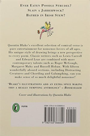 Quentin Blakes Book Of Nonsense Verse,Used