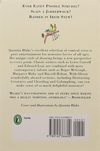 Quentin Blakes Book Of Nonsense Verse,Used