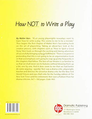 How Not To Write A Play-new