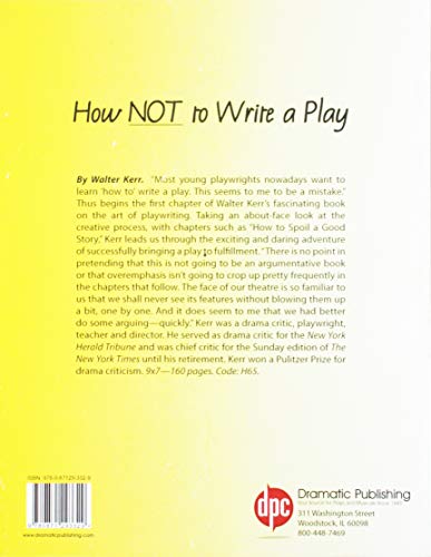 How Not To Write A Play-new