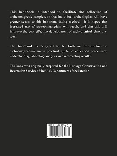 Archeomagnetism: A Handbook for the Archeologist,Used
