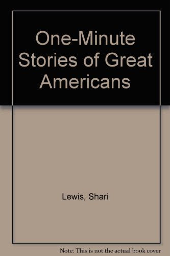 Oneminute Stories Of Great Americans,New