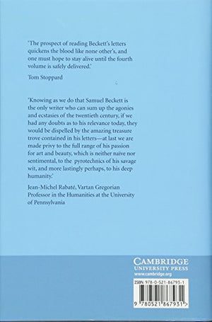 The Letters Of Samuel Beckett: Volume 1, 19291940,New