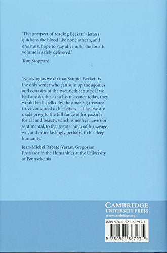 The Letters Of Samuel Beckett: Volume 1, 19291940,New