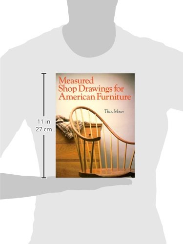 Measured Shop Drawings For American Furniture,Used