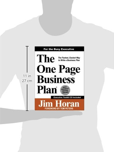 The One Page Business Plan for the Busy Executive,Used