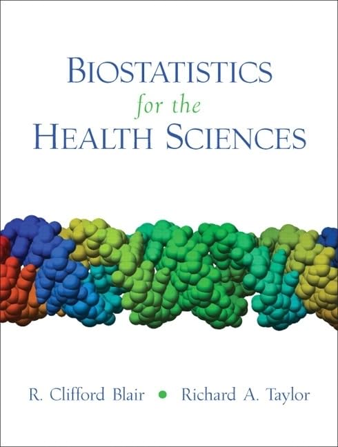 Biostatistics for the Health Sciences,Used