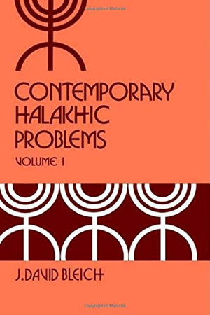 Contemporary Halakhic Problems, Vol. 1 (Library Of Jewish Law And Ethics),Used