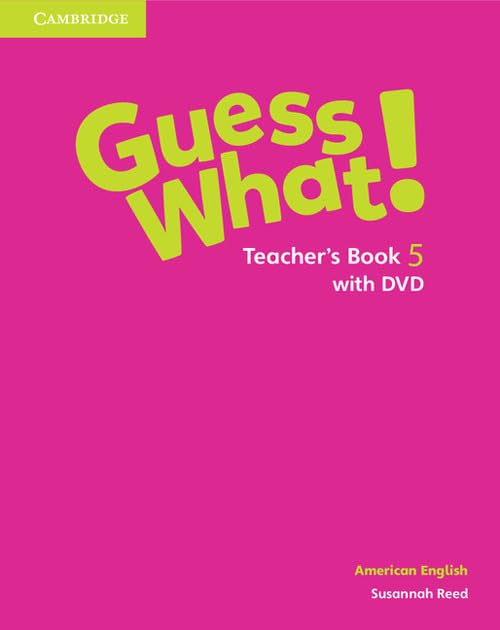 Guess What! American English Level 5 Teacher's Book with DVD,Used