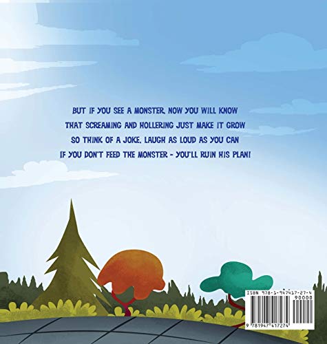 Don't Feed the Monster!: Kids Books Preschool: to Help Kids Overcome their Fears,Used
