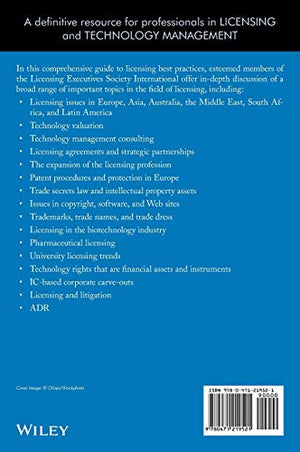 The LESI Guide to Licensing Best Practices: Strategic Issues and Contemporary Realities,New