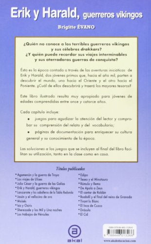 Erik y Harald, guerreros vikingos (Para Descubrir a Los Clasicos) (Spanish Edition),Used