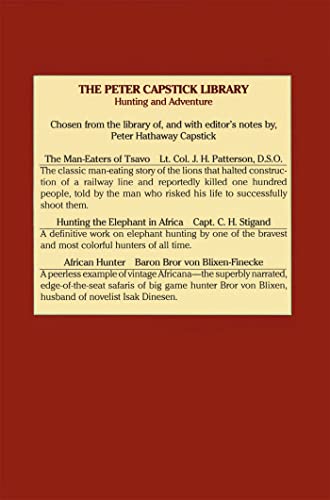 The Maneaters Of Tsavo (Peter Capstick Library Series),Used