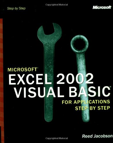 Microsoft Excel 2002 Visual Basic for Applications Step by Step,Used