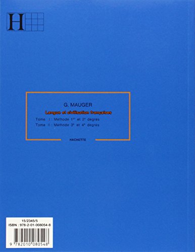 Cours de Langue et de Civilisation Franaises (Vol. 1),Used
