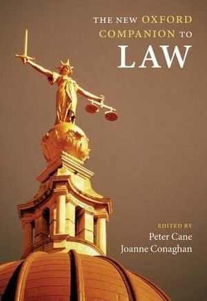 The New Oxford Companion to Law (Oxford Companions),Used