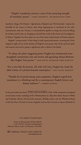 The Oresteia of Aeschylus: A New Translation by Ted Hughes,Used