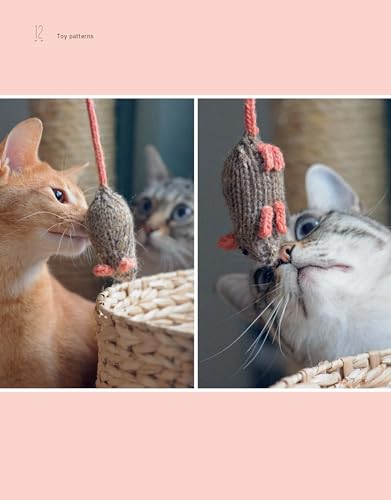 Knits for Kitties: 25 Knitting Patterns for Making Cat Toys,Used