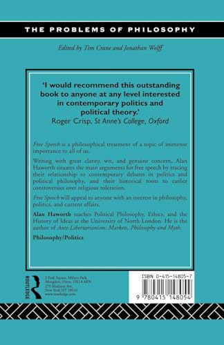 Free Speech (Problems of Philosophy),Used