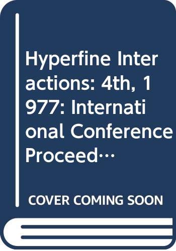 Hyperfine Interactions,Used