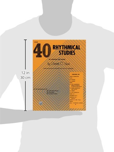 40 Rhythmical Studies: Drums,Used