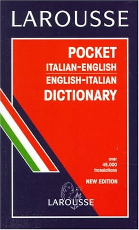 Larousse Pocket Italian/English Dictionary (Italian Edition),Used
