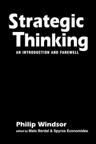 Strategic Thinking: An Introduction and Farewell (Iiss Studies in International Security),Used