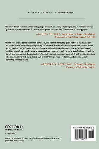 Positive Emotion: Integrating the Light Sides and Dark Sides,Used