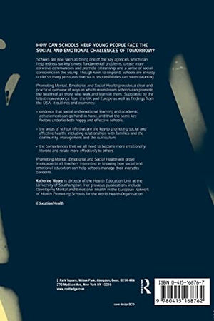 Promoting Mental, Emotional And Social Health: A Whole School Approach-new