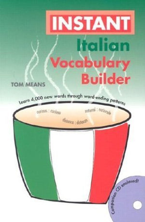 Instant Italian Vocabulary Builder: Bilingual (Hippocrene Instant Vocabulary Builder) (English and Italian Edition),Used