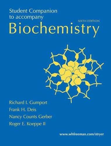 Student Companion to Accompany Biochemistry, 6th Ed.,Used